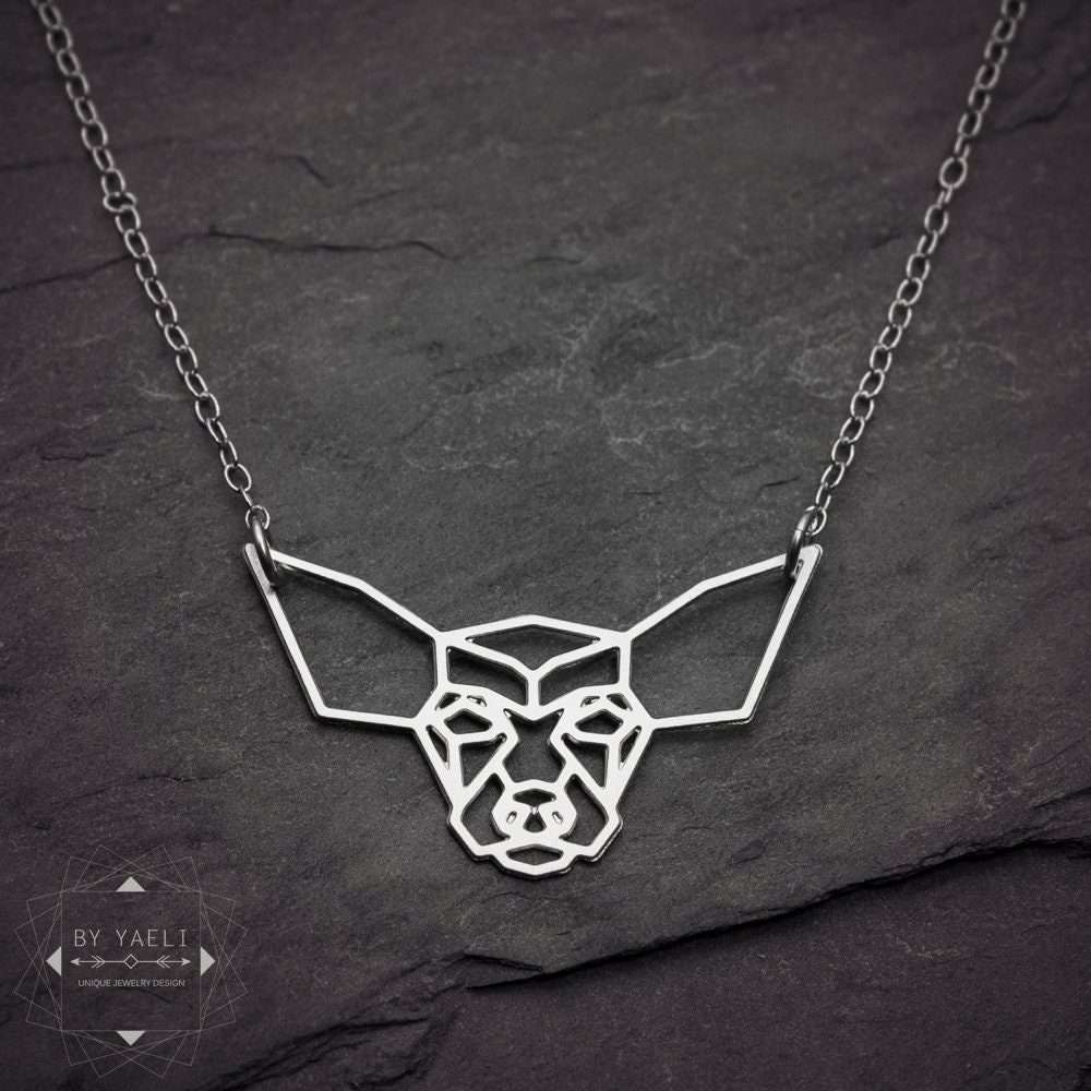 Chihuahua necklace silver dog necklace Chihuahua gifts Chihuahua charm