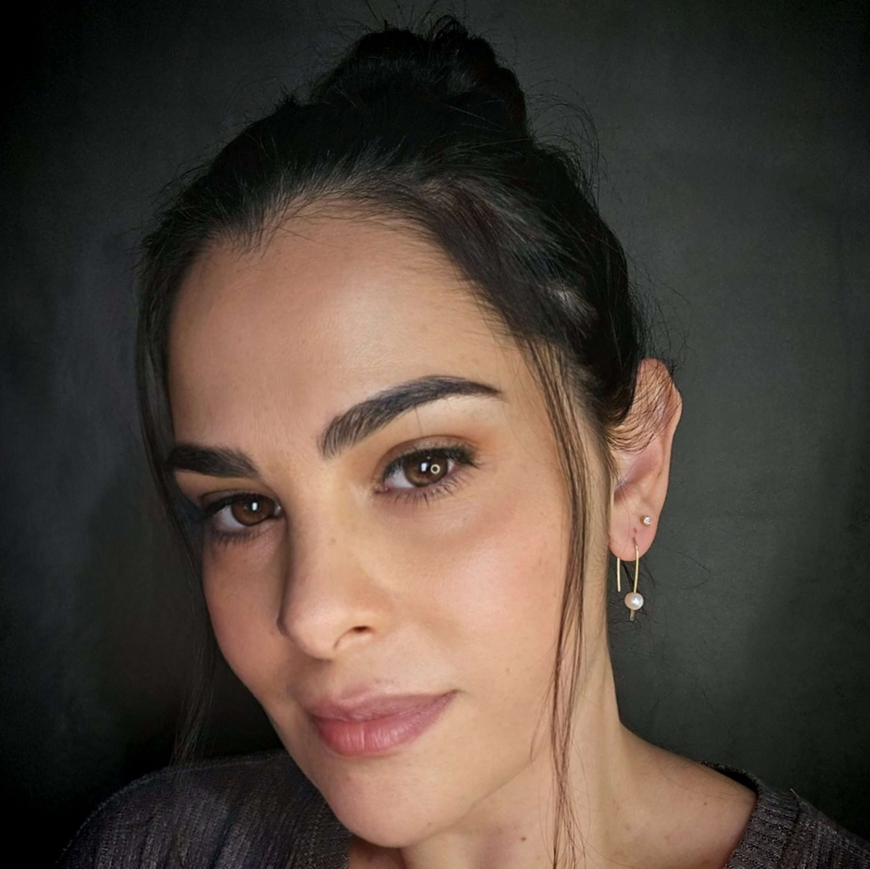 Handmade Pearl Earrings – Gold Filled Wire with Natural Pearls – Dainty and Elegant