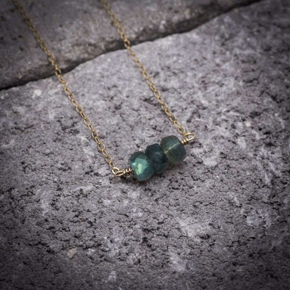 Labradorite necklace Labradorite gemstone necklace Labradorite bar necklace Labradorite natural stone pendant