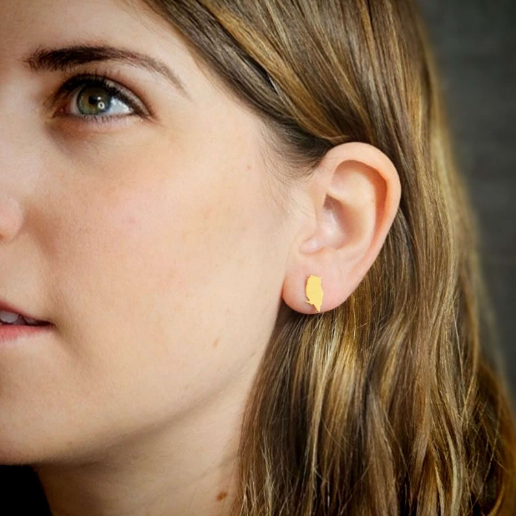 Owl earrings tiny owl post earrings gold owl stud earrings