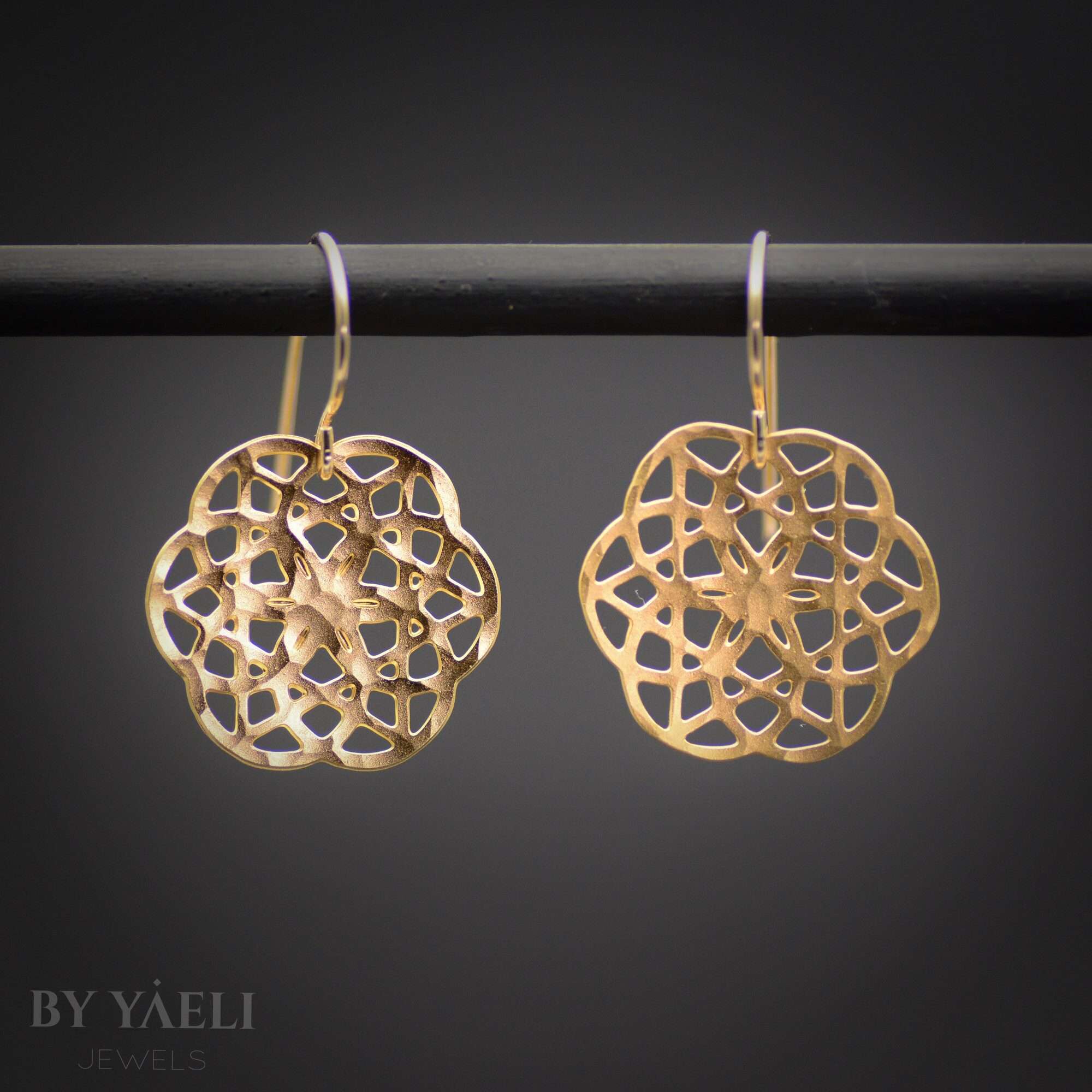 Celtic flower of life earrings, Irish jewelry.