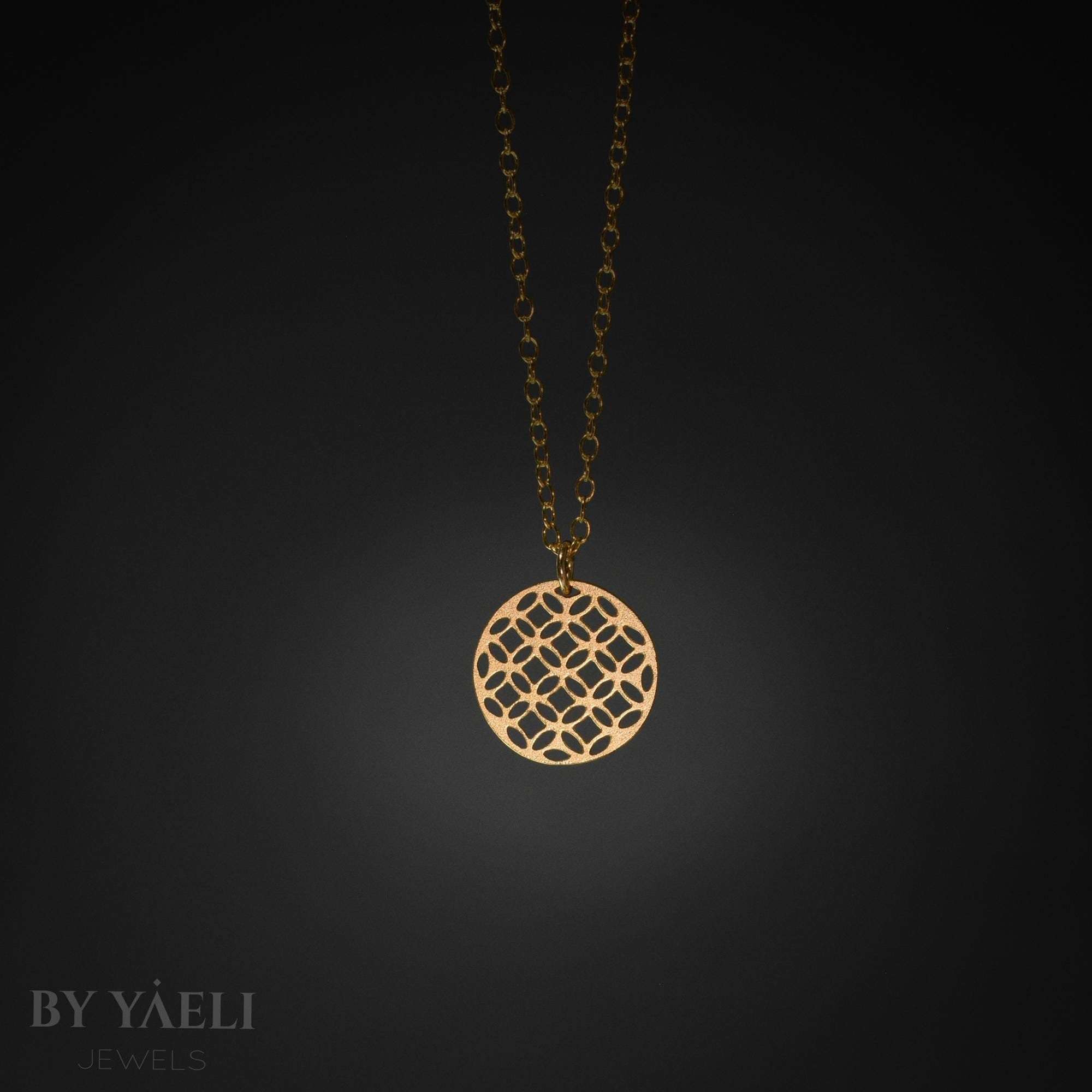 Celtic necklace golds geometric sacred geometry Celtic jewelry coin necklace sacred necklace