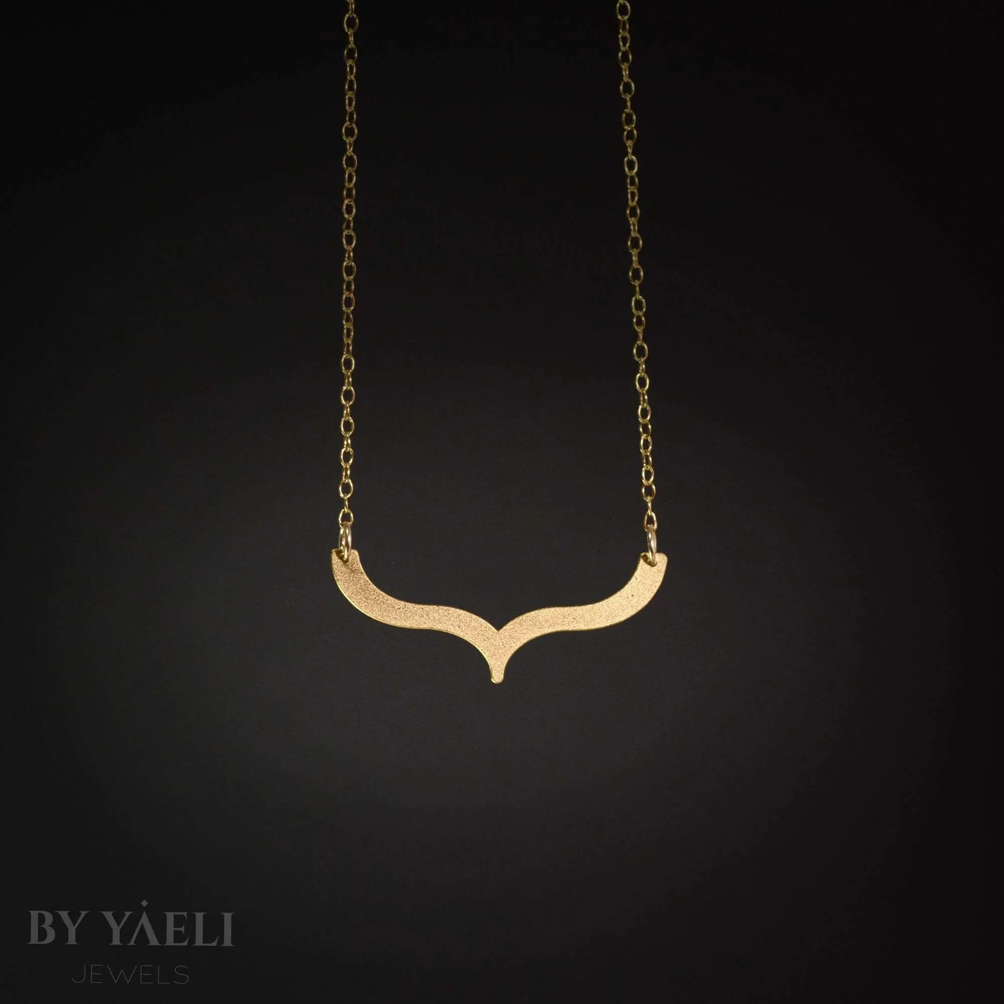 Geometric necklace art deco necklace gold geometric minimalist bracket necklace