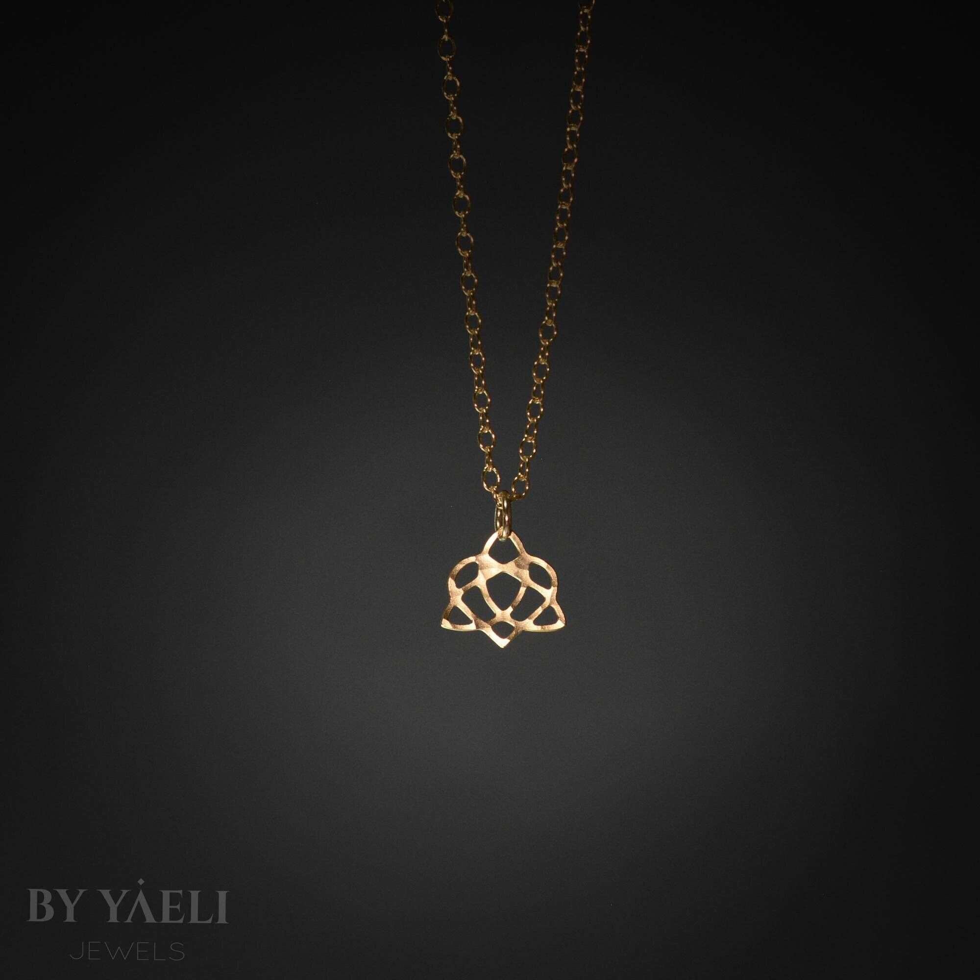 Celtic necklace Celtic knot necklace gold Celtic heart necklace best friend necklace