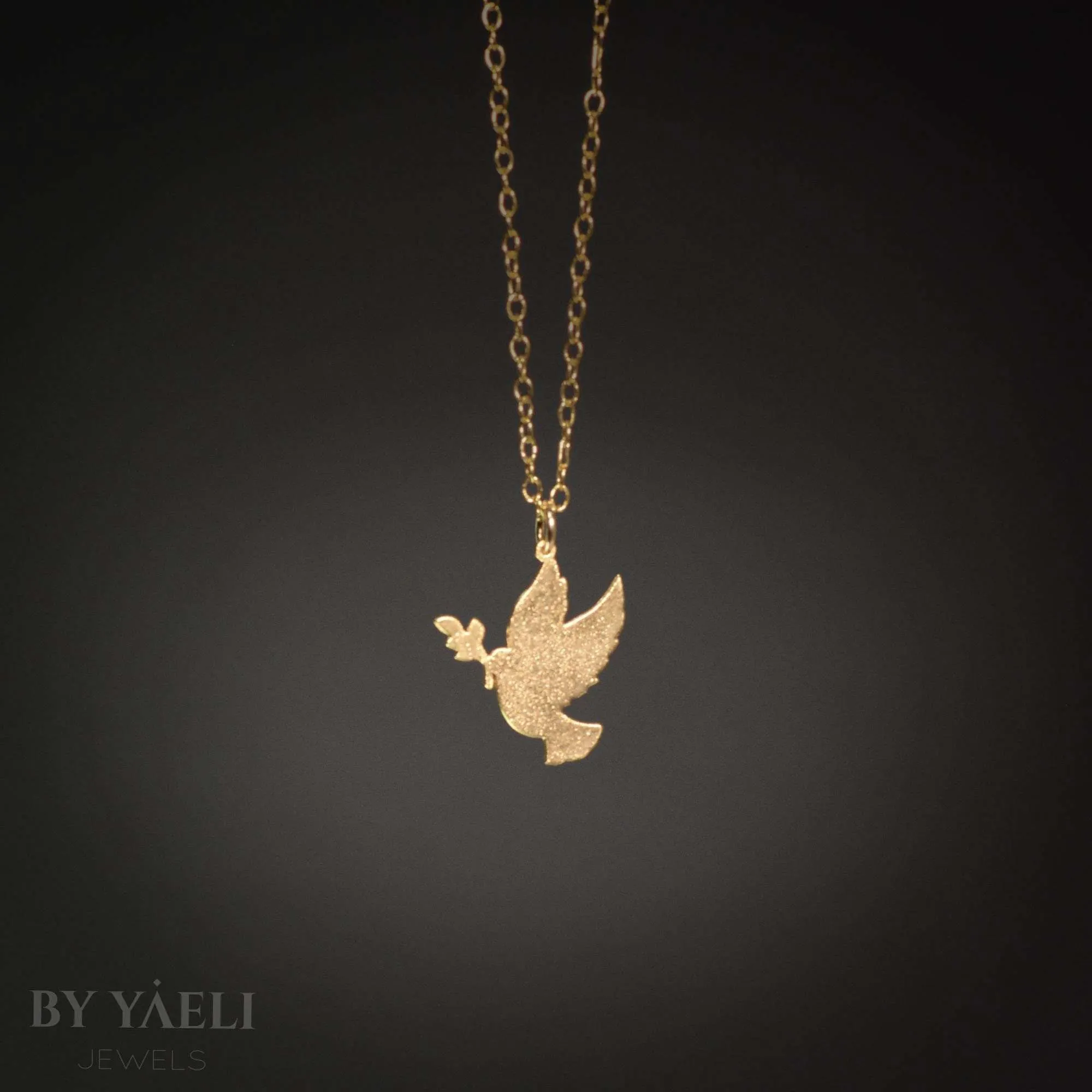 Bird necklace dove necklace bird pendant dove bird charm