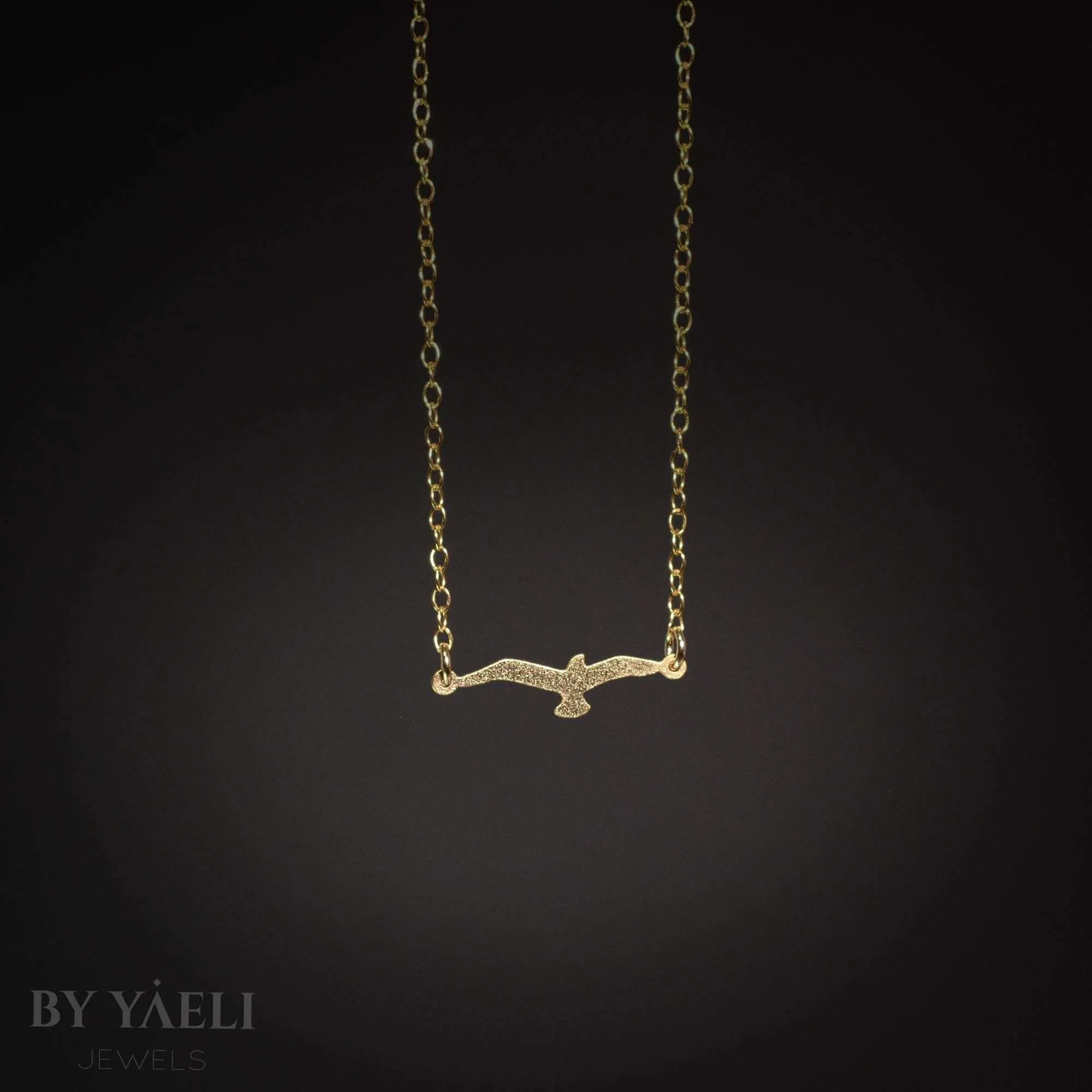 Seagull necklace bird necklace dainty minimalist simple bird pendant