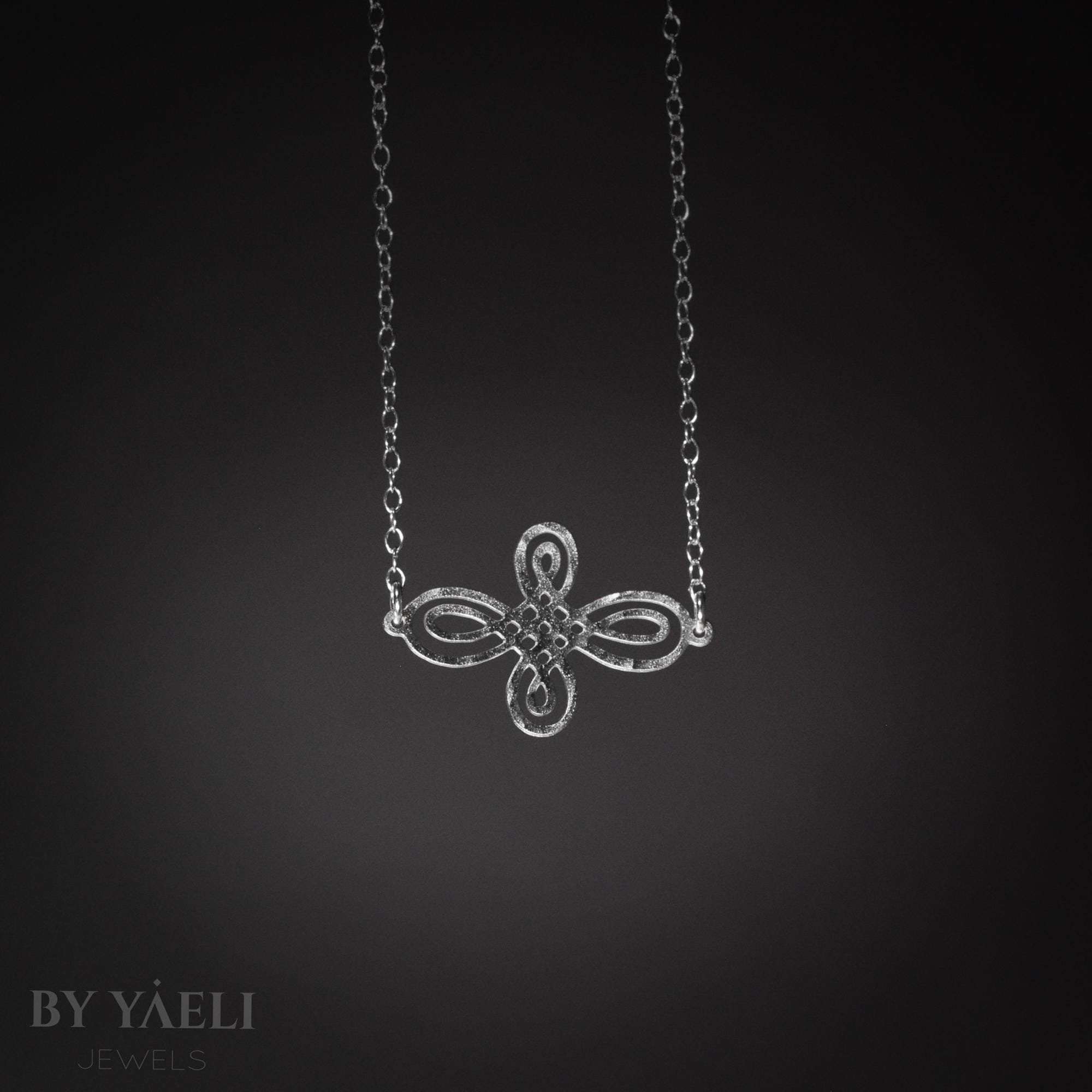 Celtic knot necklace silver Celtic jewelry Irish jewelry Irish necklace