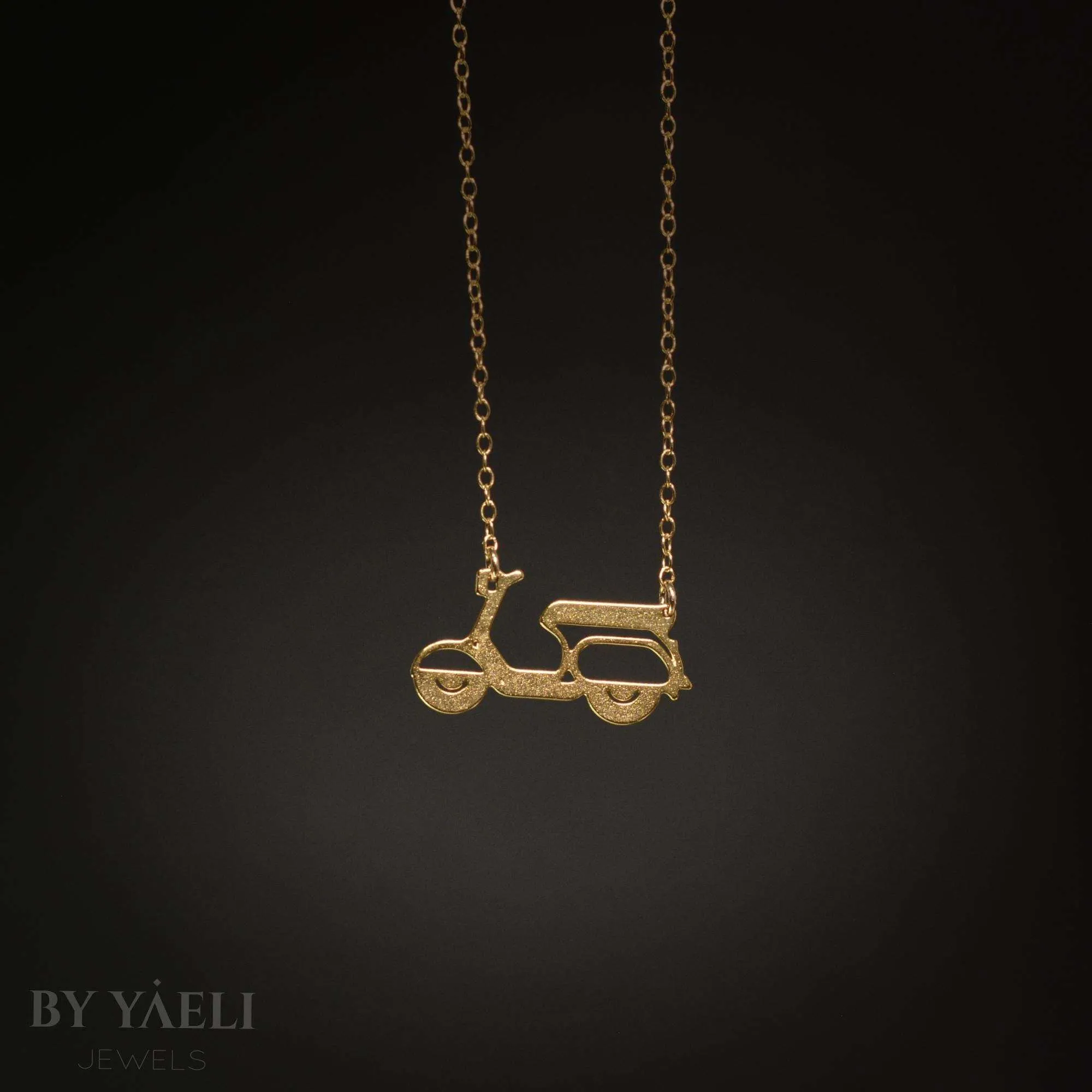 Vespa necklace scooter necklace gold Vespa scooter motorcycle pendant gifts motorbike necklace 4 Vespa necklace scooter necklace gold Vespa scooter motorcycle pendant gifts motorbike necklace - Image 4