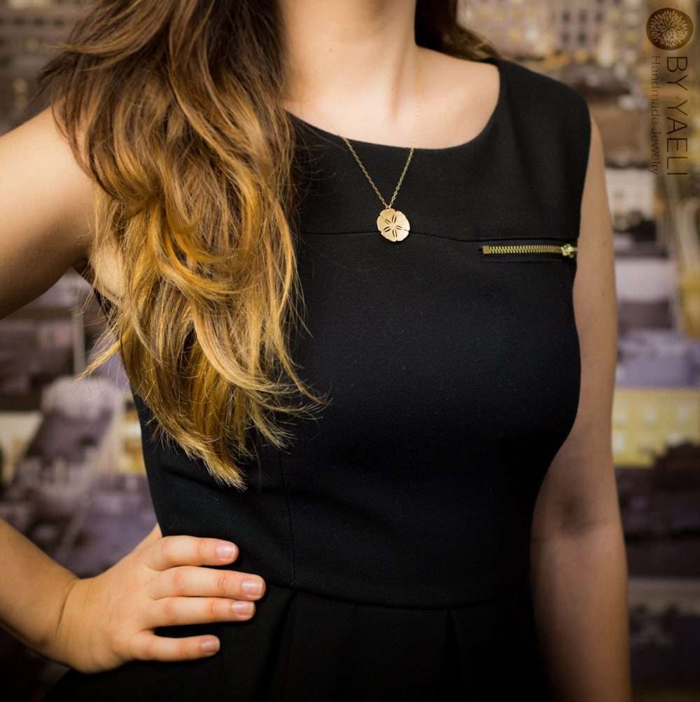 Sand dollar necklace sea urchin necklace ocean necklace ocean jewelry seashell handmade